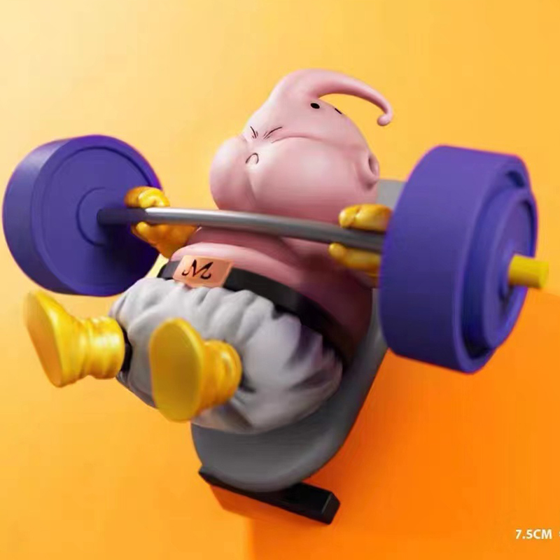 七龙珠布欧健身系列跑步机布欧卧推布欧拳击布欧模型摆件玩具 跑步机