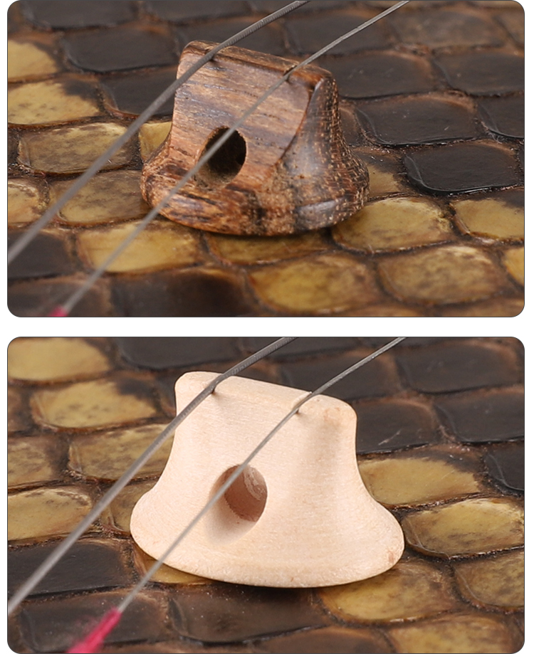 二胡琴码二胡码老松节码子纯手工制作二胡码乐器配件八款每款一个