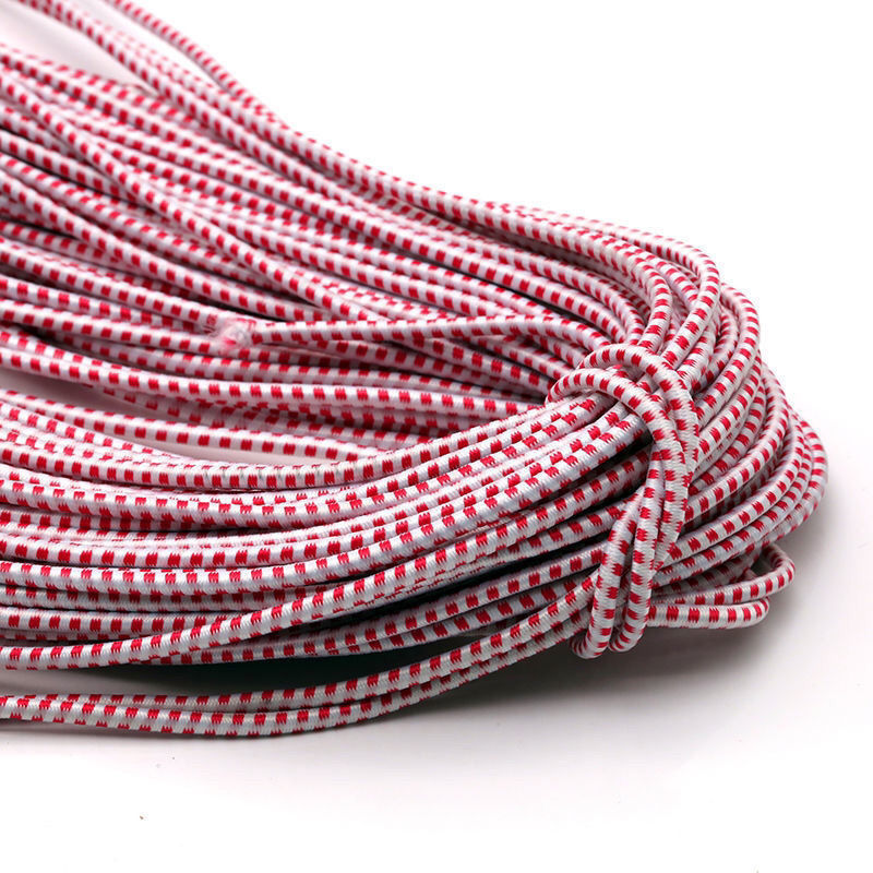 圆松紧带跳皮筋软弹力绳裤腰松紧带橡筋绳一捆15米进口多芯s沙剪一把