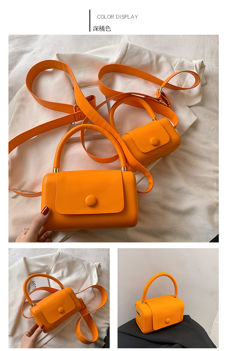 糖果色包包小众马卡龙糖果色果冻包手提包包女夏斜跨小众设计感网红