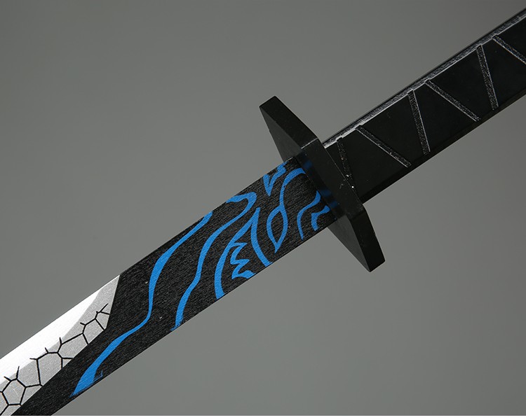 魔刀千刃实木质刀剑带鞘暗影刺客五六七动漫cos567儿童玩具未开刃魔刀