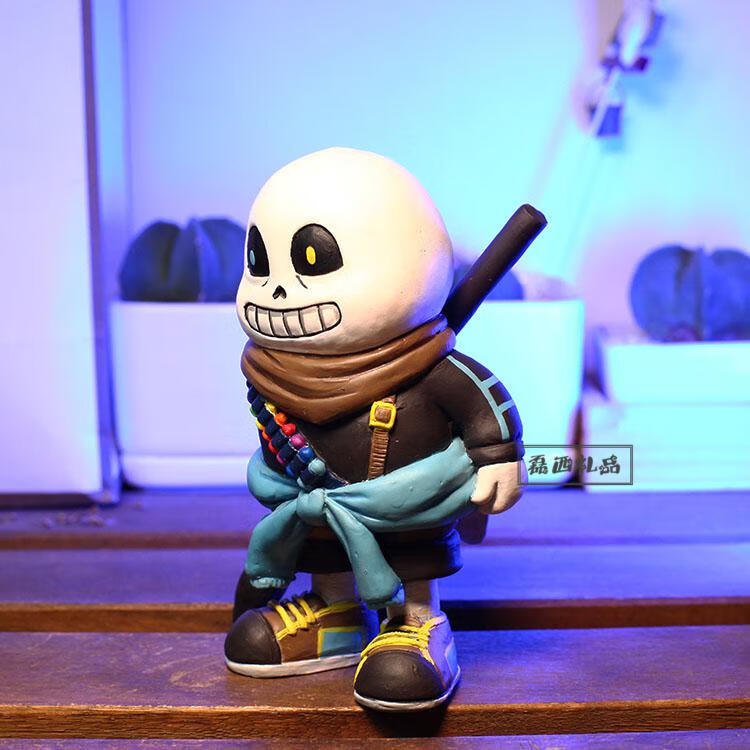 传说之下ink sans undertale周边骷髅兄弟模型摆件男生礼物 ink sans