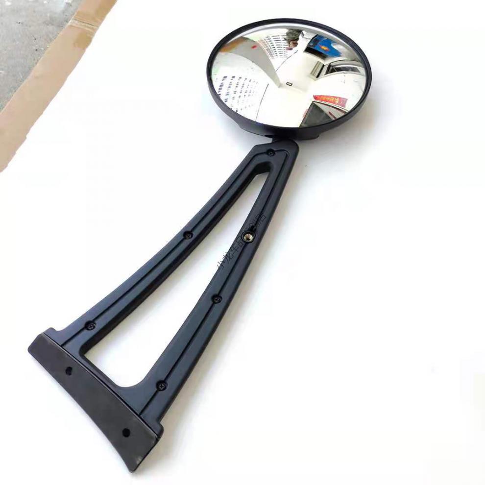 适用于重汽豪沃th7前下视镜驾驶室补盲镜th7大圆镜豪沃照地镜下视镜