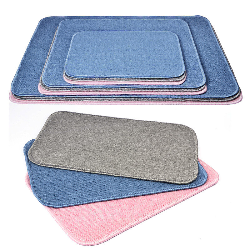 流龙园蒙氏工作地毯辅助教具垫婴幼儿童操作毯粉色地毯小号