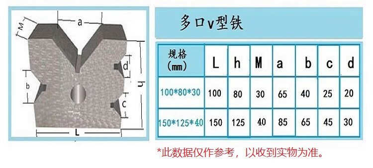 铸铁v型铁单三口铁工字架35500钳工划线轴类检测校正v形铁块工字型