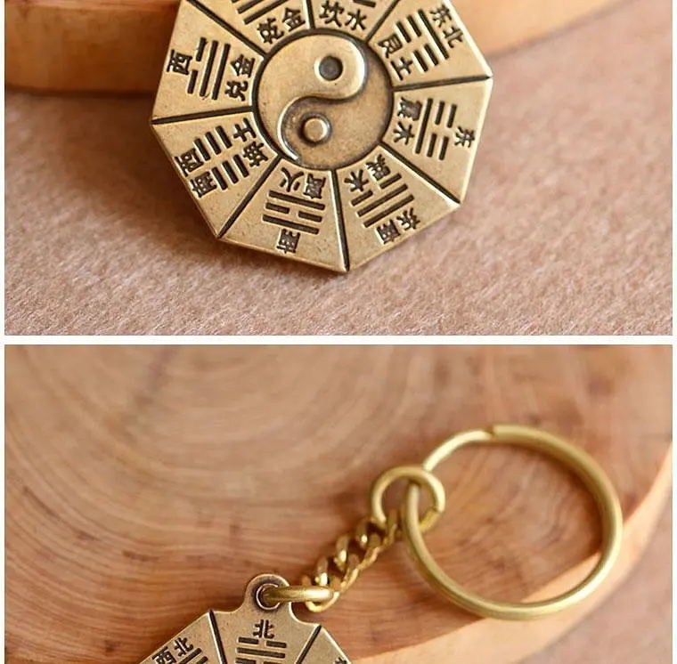 聚财搭配:八卦牌 金钱袋 实心葫芦【图片 价格 品牌 报价】-京东