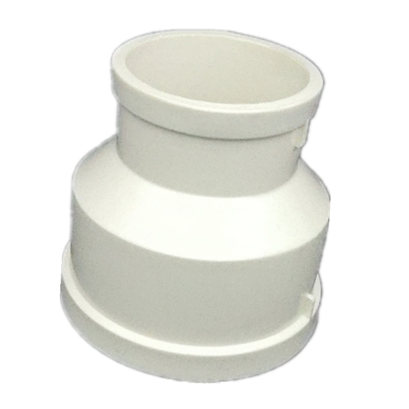 pvc管大小头同心转换异变径直通接新风排水配件u50 75 110160 75*50