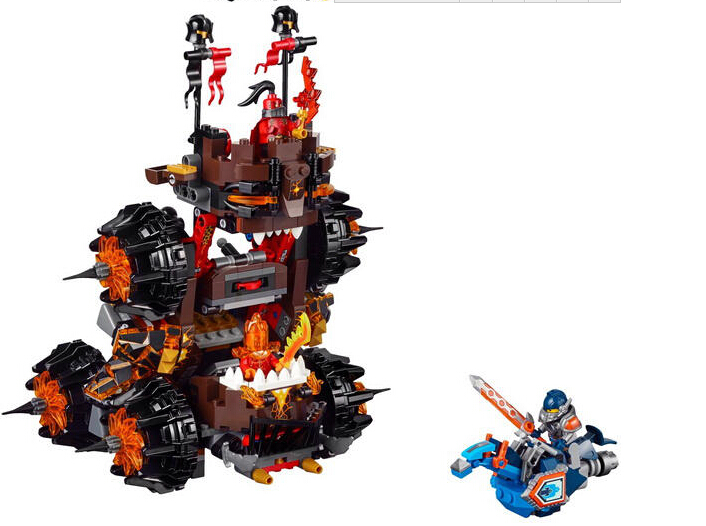 2016新款lego乐高 nexo未来骑士团 70321 熔岩攻城车【图片 价格 品牌