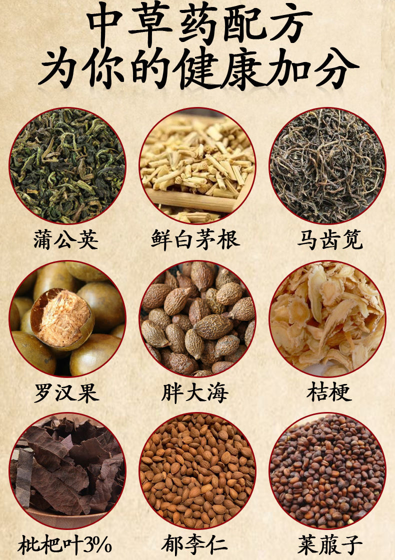 肺结节散结茶古方消结中药茶调理肺部结节夏枯草猫爪草12盒