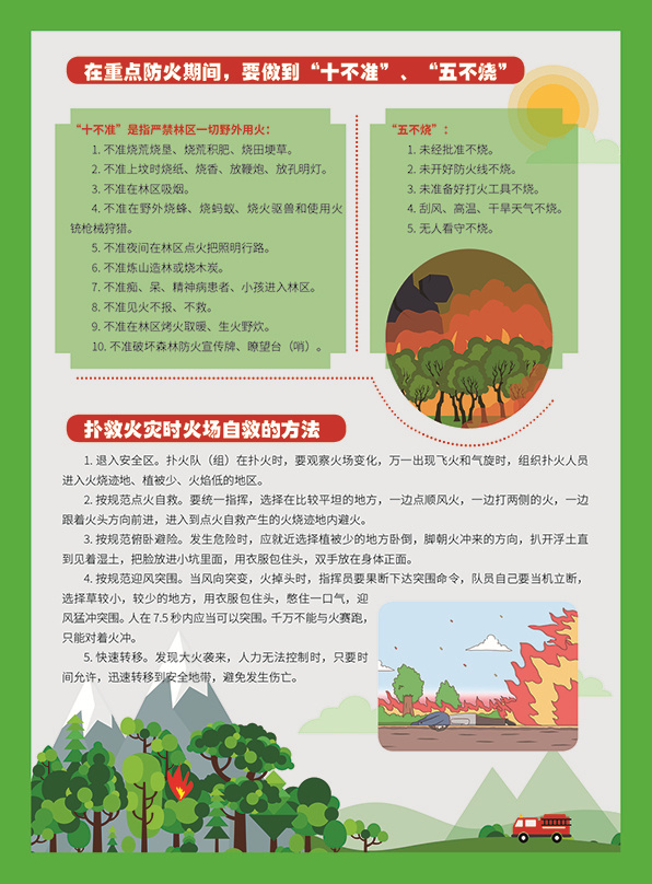 森林草原防火应急要点宣传单100张jad2015 - - - 京东jd.com