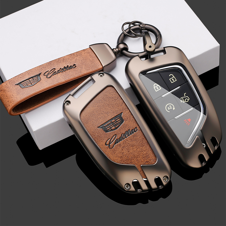 2022适用2021款凯迪拉克ct5钥匙套21男卡迪拉克ct4专用刀锋汽车壳扣包