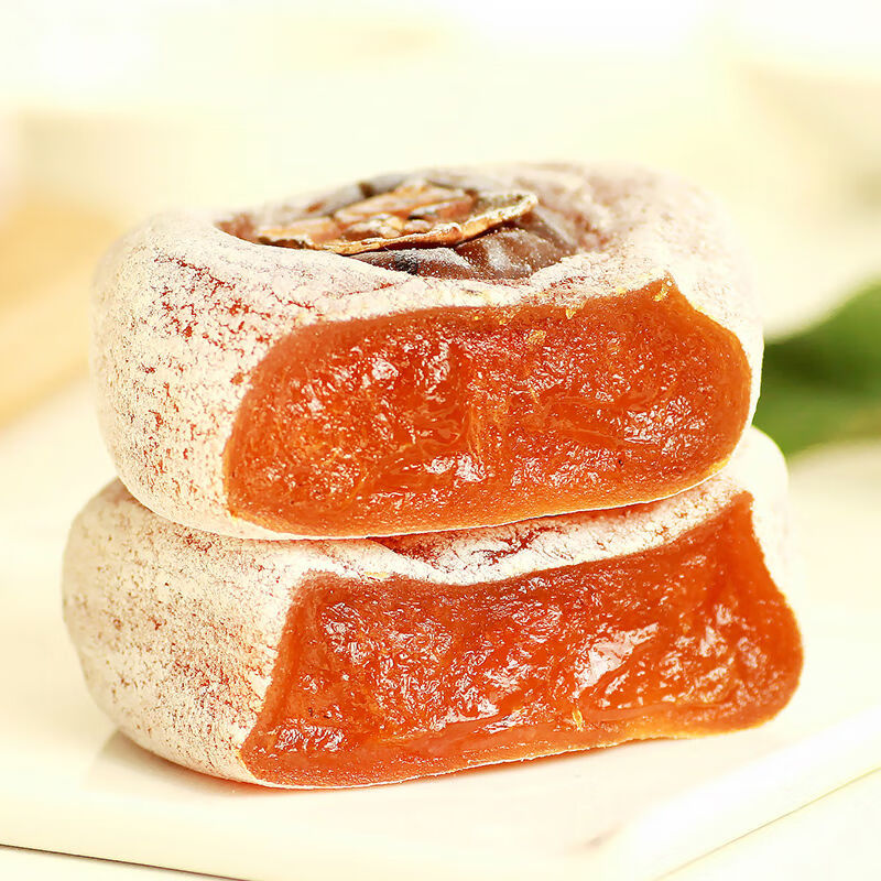 瑶乡柿饼三斤圆柿饼农家自制柿子饼霜降陕西特产富平吊柿饼500g 特大