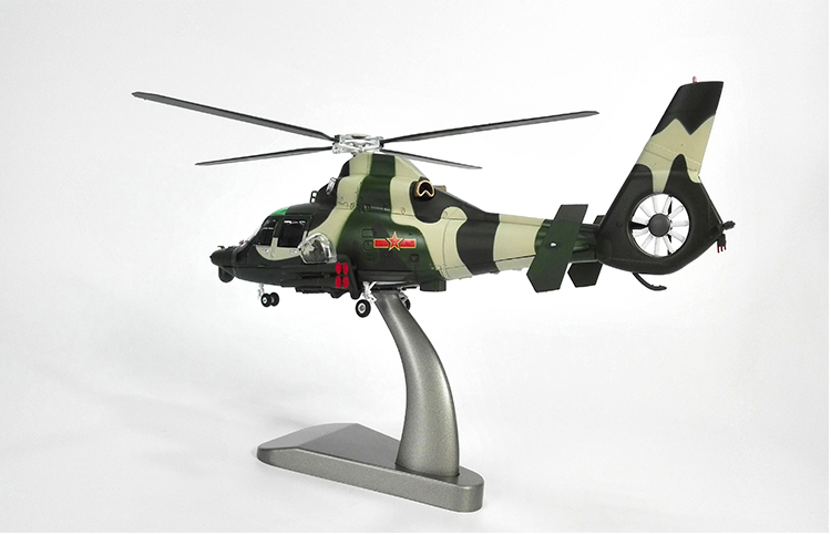 直九直升机模型1:322f48直9武装直升机模型合金武直9wz9直升机飞机