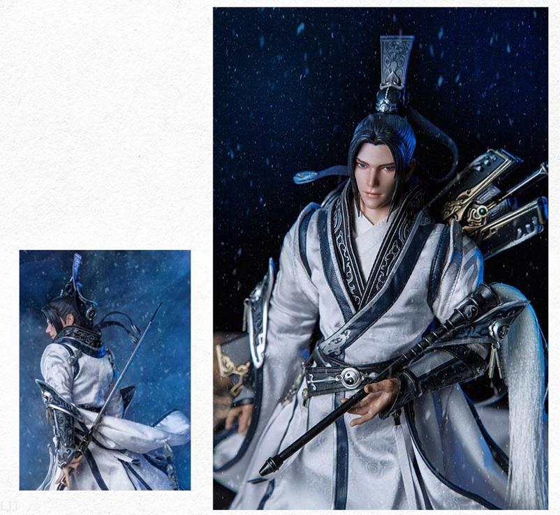 夜话白鹭 剑网3剑三剑侠情缘3阳兵人破军套手办银龙马雕像夜话白鹭