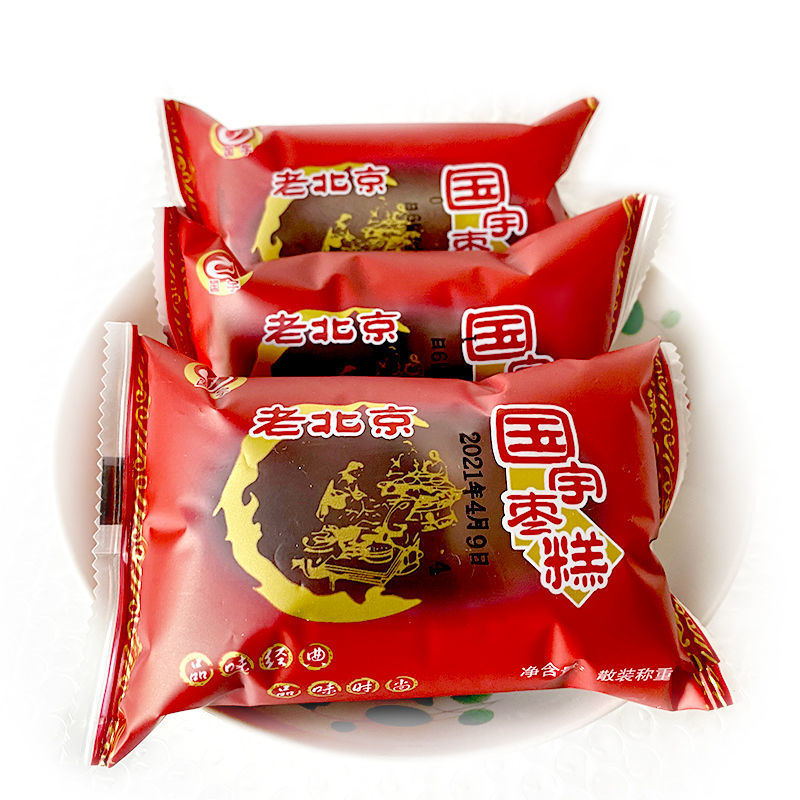 老北京枣糕整箱国宇营养早餐面包蜜枣糕点蛋糕办公休闲零食4斤实惠装