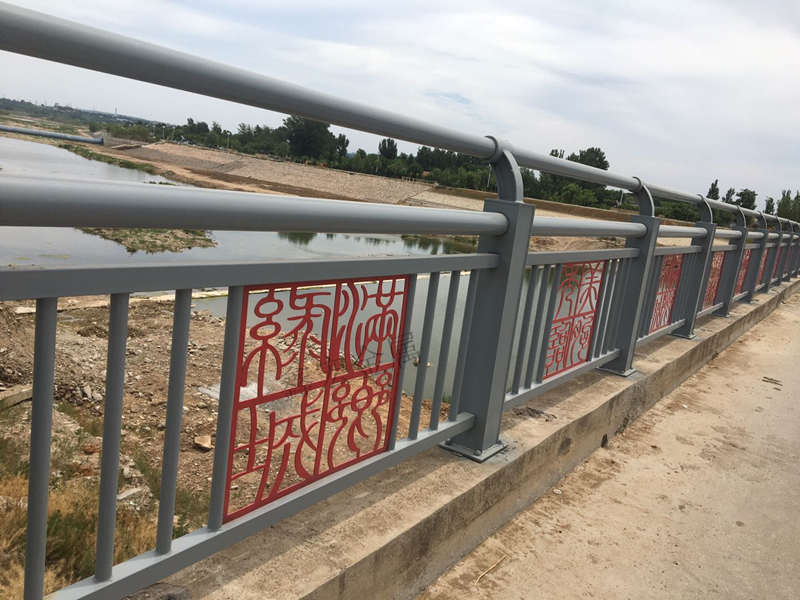 波形护栏市政文化道路护栏隔离栏异形定制中央公路交通安全防撞栏杆