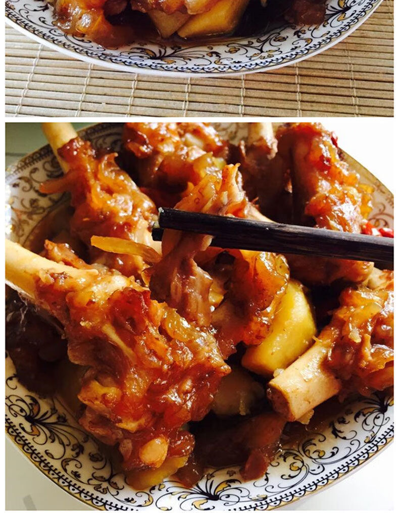 新鲜羊拐筋拐骨1-5斤装 冷冻羊肉羊筋 法拉尔特 4斤羊拐筋(韵达)加料