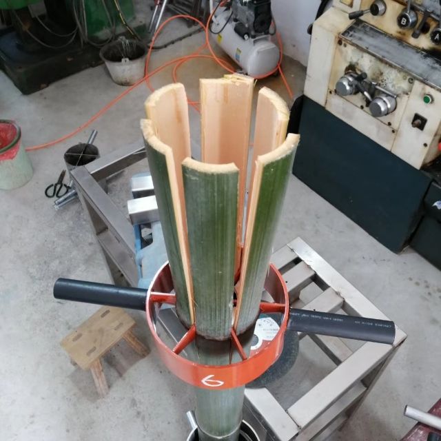 破竹刀竹子加工工具破竹竹子快速开条机劈竹机械破篾工具5刀