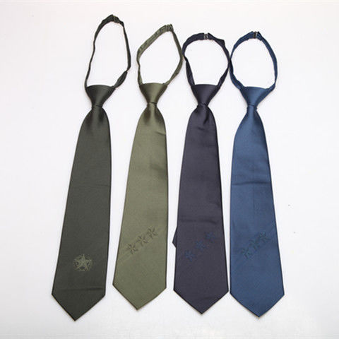 尊昌zunchang新款hlk07领带07拉链式领带男士商务领带领带夹绿色海