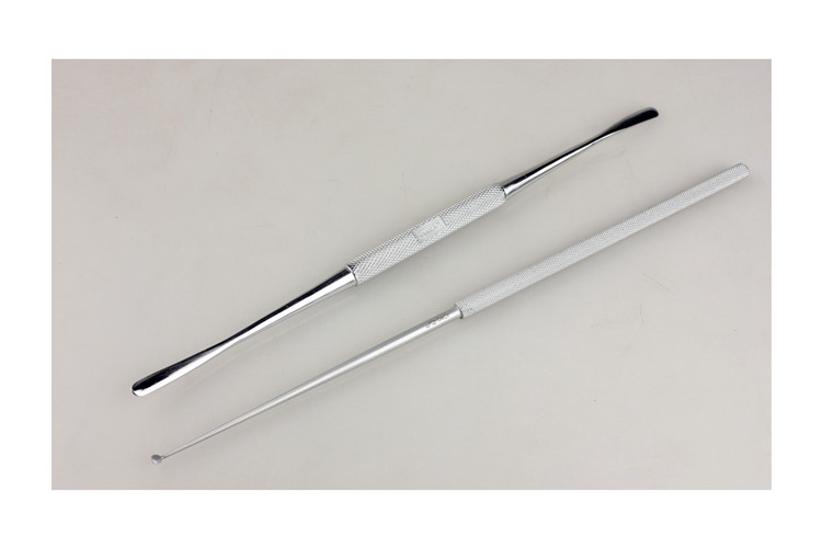 金钟骨科手术器械医用双头面部鼻骨刮匙骨膜剥离器鼻部粘膜挂匙刮勺