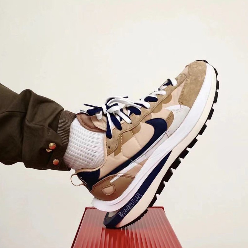 sacaixnikevaporwaffle联名解构男女休闲运动跑步鞋dd1875500紫金445