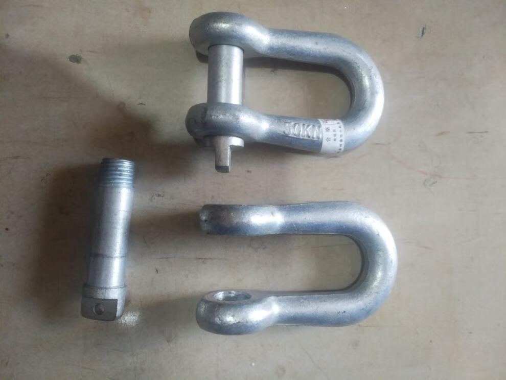 定制电力高强度卸扣u型环3吨5吨电力专用卸扣卡环8吨