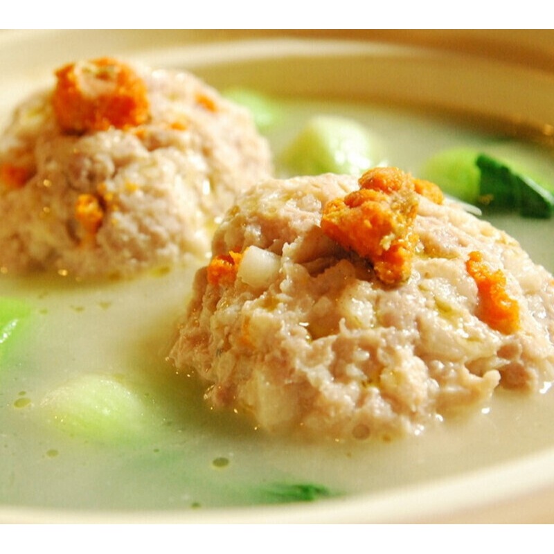 江苏扬州特产蟹黄蟹粉狮子头丸子 蟹黄狮子头240g/盒