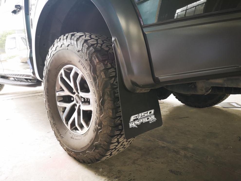 享惠油 福特猛禽f150改装加大软质挡泥板挡泥皮 f150猛禽改装配件汽车