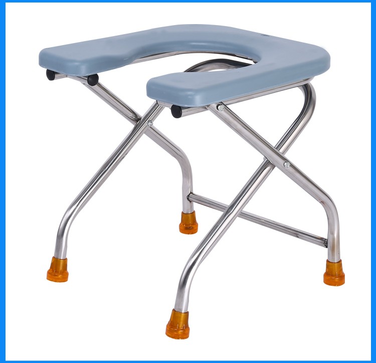 双举医疗残疾人老年人坐便椅老人孕妇坐便器不锈钢病人坐便椅