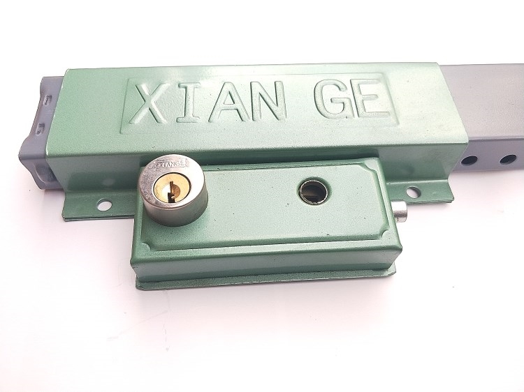 定制农村双扇铁大门锁农村大铁门锁齿条双开门大门锁木门街扇双面防锁