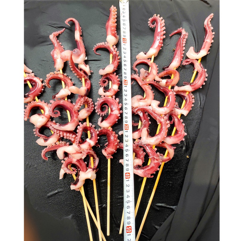 铁板烧烤凤舞大鱿鱼串须204060串凤舞串冷冻半成品海鲜脆口商用食材20