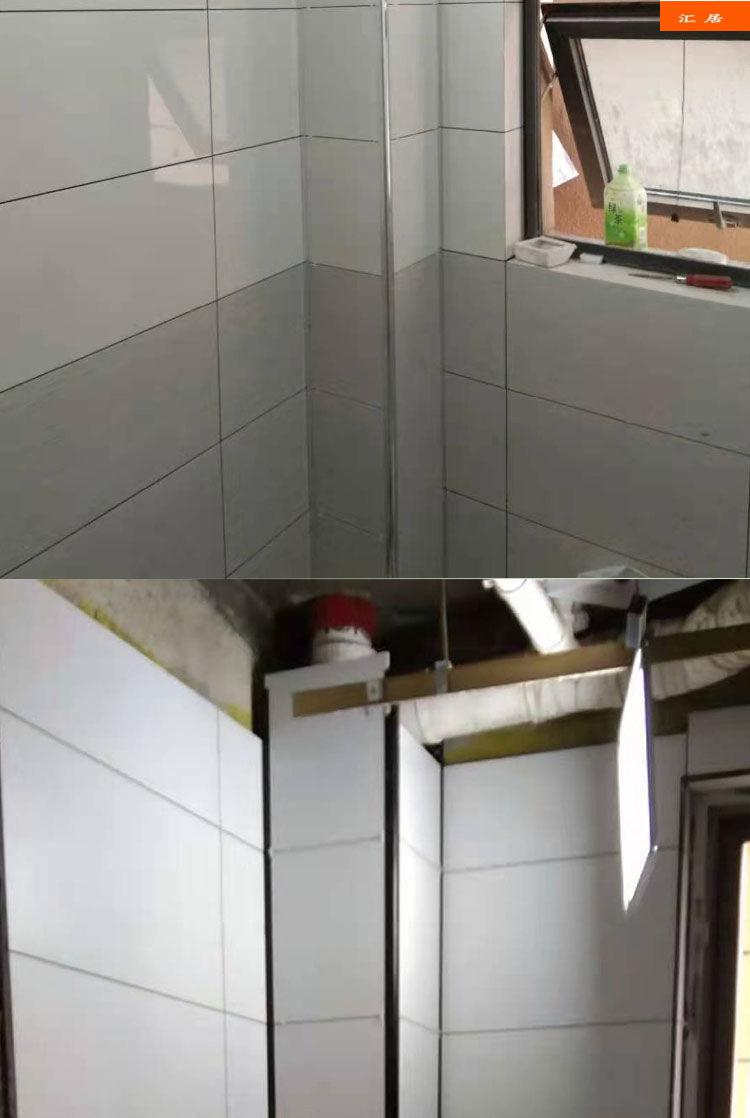 铝合金包管架下水管道装饰阳台水管材料厨房立管卫生间瓷砖管支架神器