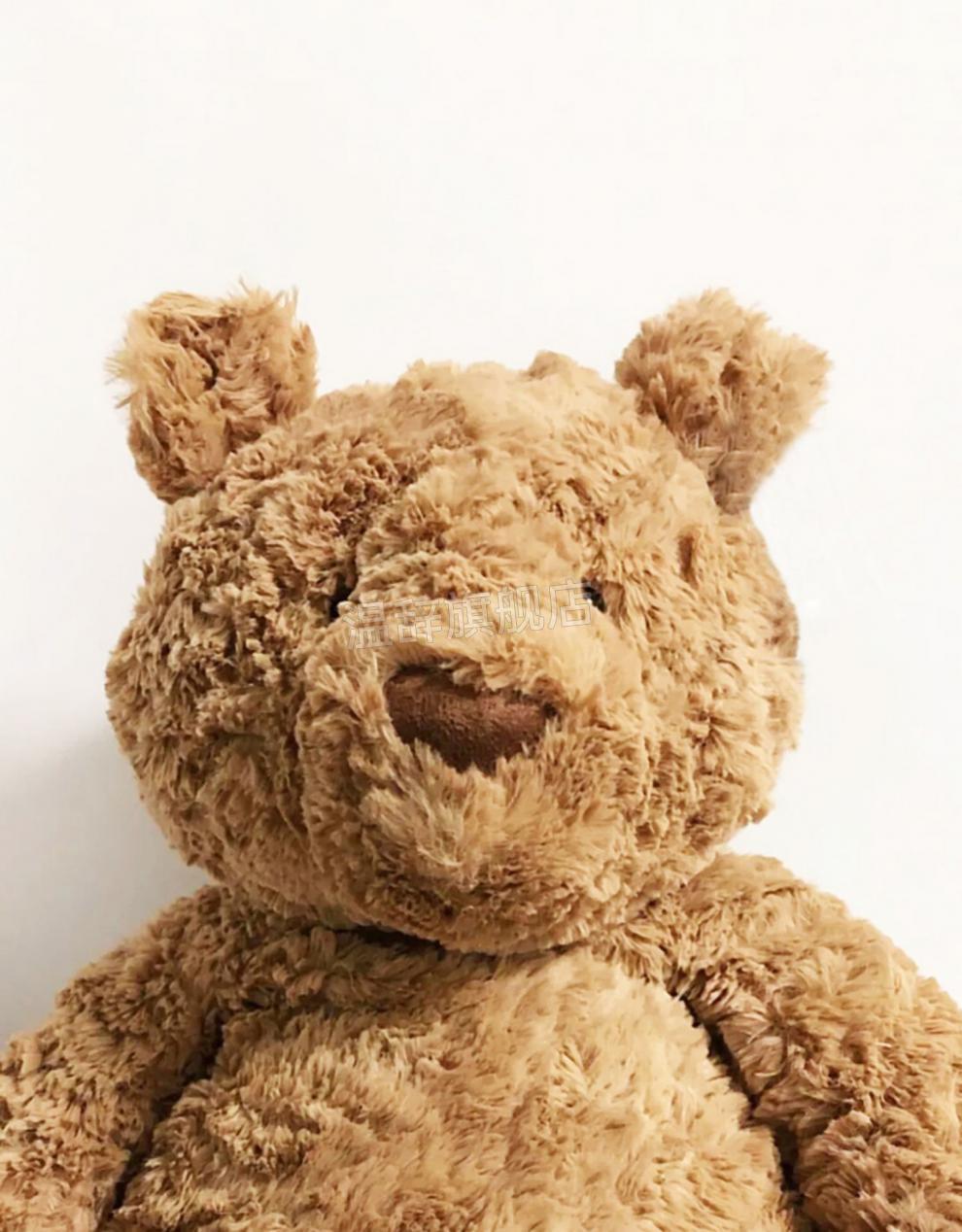 丑萌巴塞罗熊 毛绒公仔泰迪熊布瑞恩笨笨熊安抚玩具小熊玩偶礼物 巴塞