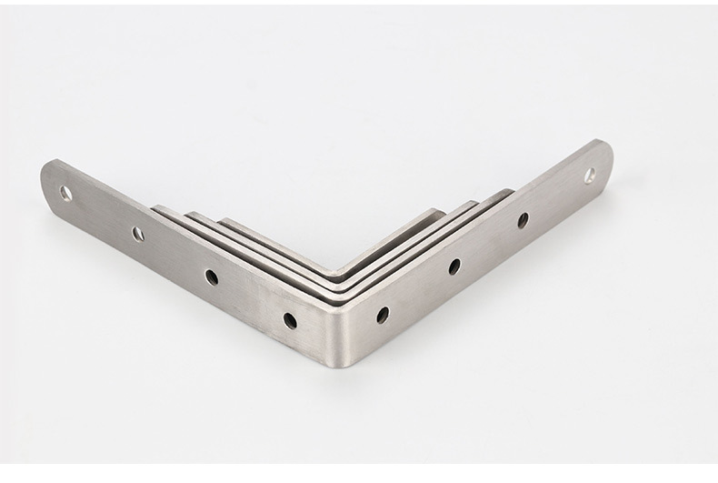 乐优家 角码90度直角实心l型七字型不锈钢固定角码层板拖家具连接件