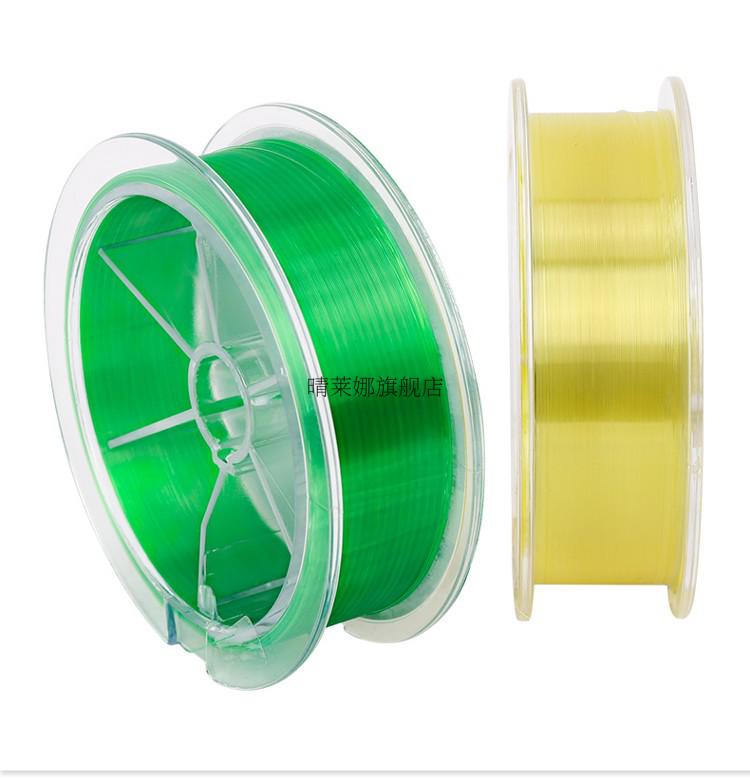 钓之屋 战将150米路亚尼龙线 低延展顺滑翘嘴马口鳜鱼路亚钓鱼线 绿色