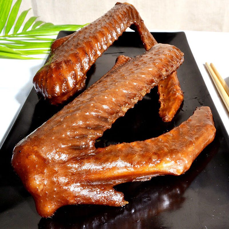 新鲜鹅翅膀鹅全翅大鹅三节翅农家卤味食材鹅肉烧鹅翅大鹅翅鲜露哒3斤