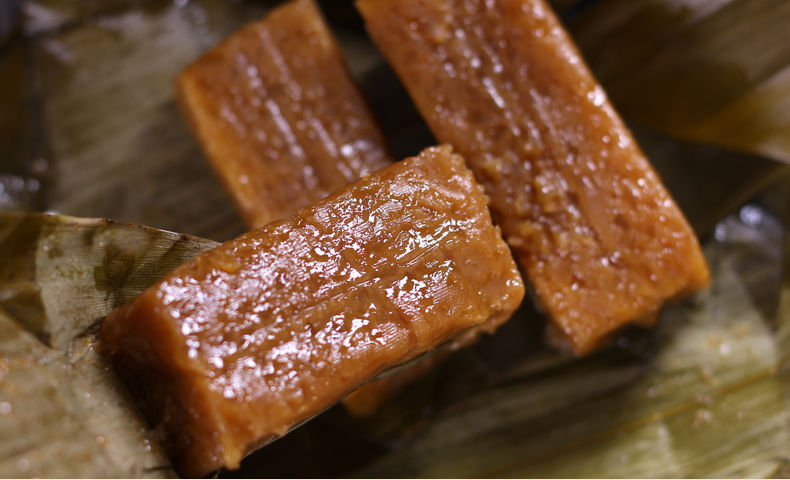 四川泸州宜宾特产小吃小黄粑传统手工糯米糕点早餐点心竹叶糕350g1袋