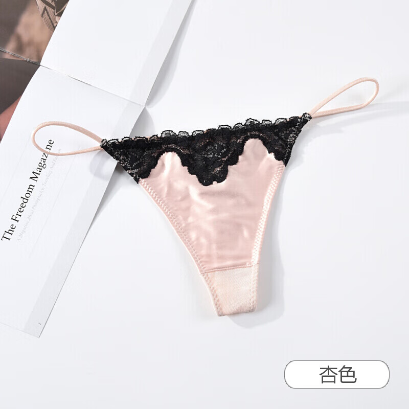 密龄少女内裤初中生中学生内裤女欧美丁字裤女性感火辣蕾丝细带少女生