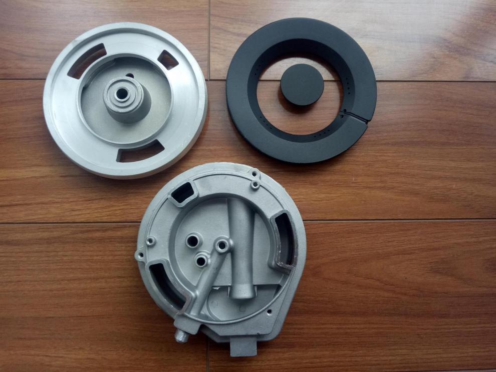 普田原装燃气灶灶具配件06q火盖铜芯底座炉头集成灶909/801配件 120火