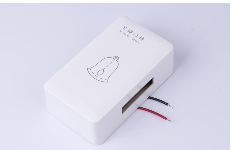 120型220v交流电明装酒店宾馆叮咚门铃 有线机械式悬挂喇叭门铃.