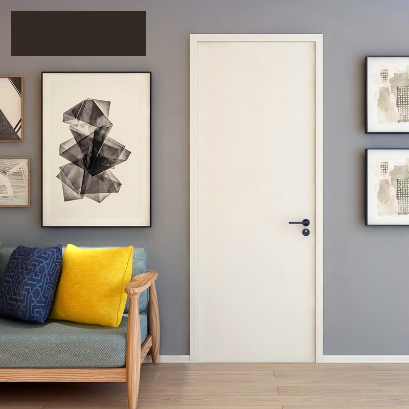 隔音门门复合轻奢简约卧室门白色室内门定制套装门隔音免漆房间门