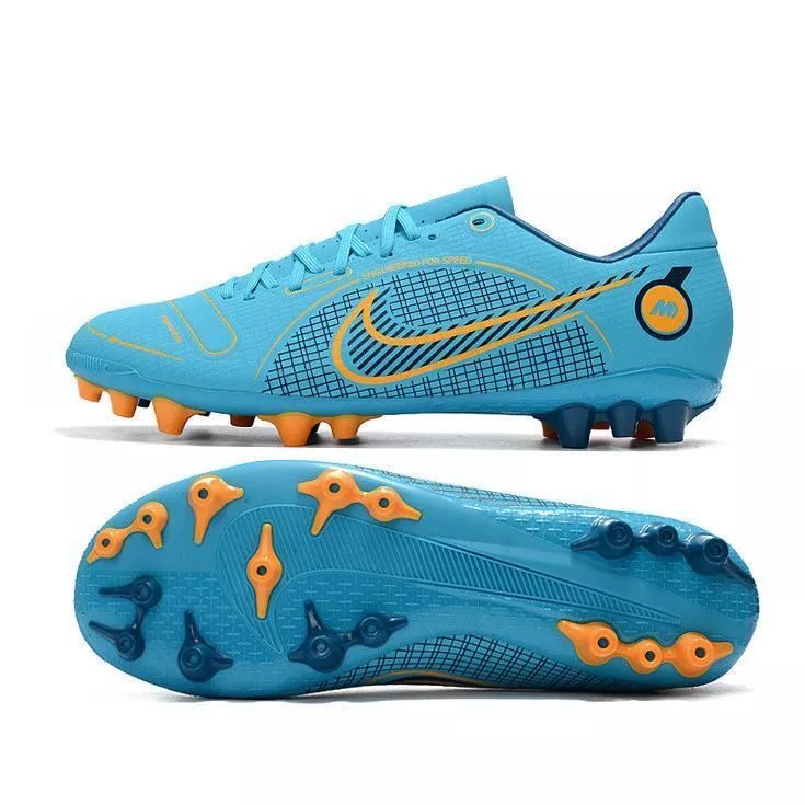 5代足球鞋c罗高帮ag低帮fg姆巴佩人工草刺客15代 9 38 偏小1码【图片