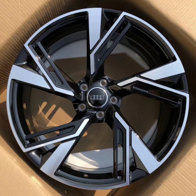 原车配套奥迪a4l a6l a8l a5 rs4567铝轮毂钢圈胎铃 a4a6轮毂钢圈改装