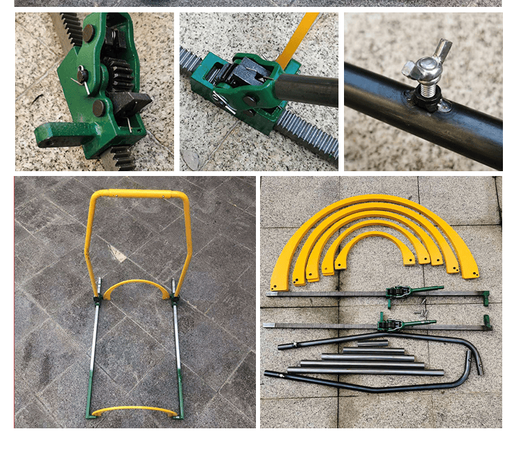波纹管拉紧器 纹管拉紧器hdpe双壁波纹管安装神器对接管道工具紧 400