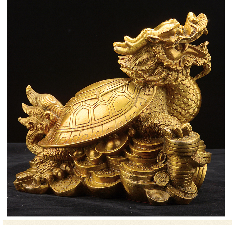 特大号八卦金钱龙龟高31cm【图片 价格 品牌 报价】-京东