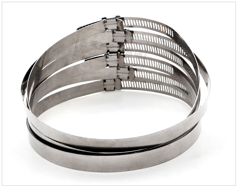 304不锈钢卡箍喉箍抱箍快装煤气管卡扣强力活箍管夹管卡固定卡子 91