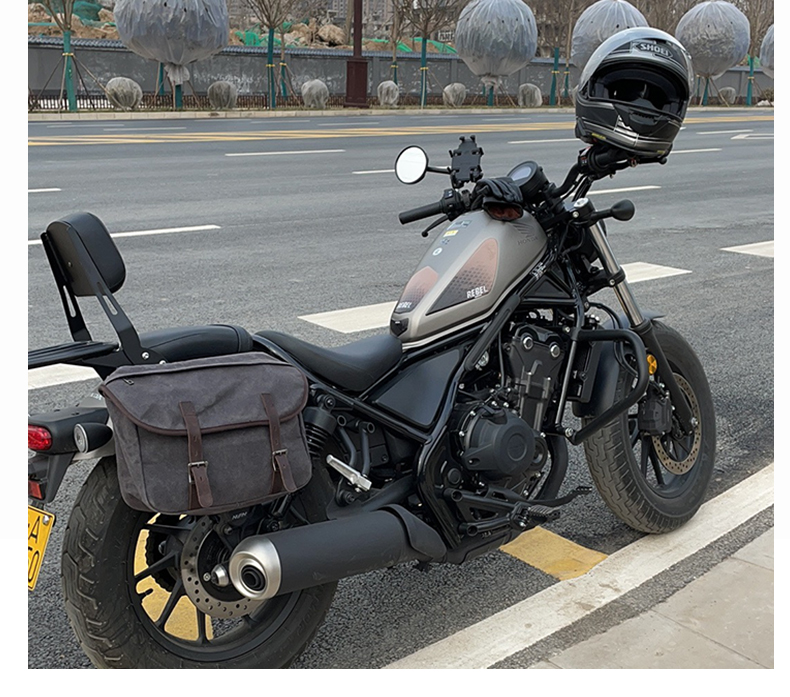 适用于本田叛逆者cm300边箱cm1100cm500边包改装快拆边包防水侧包升级