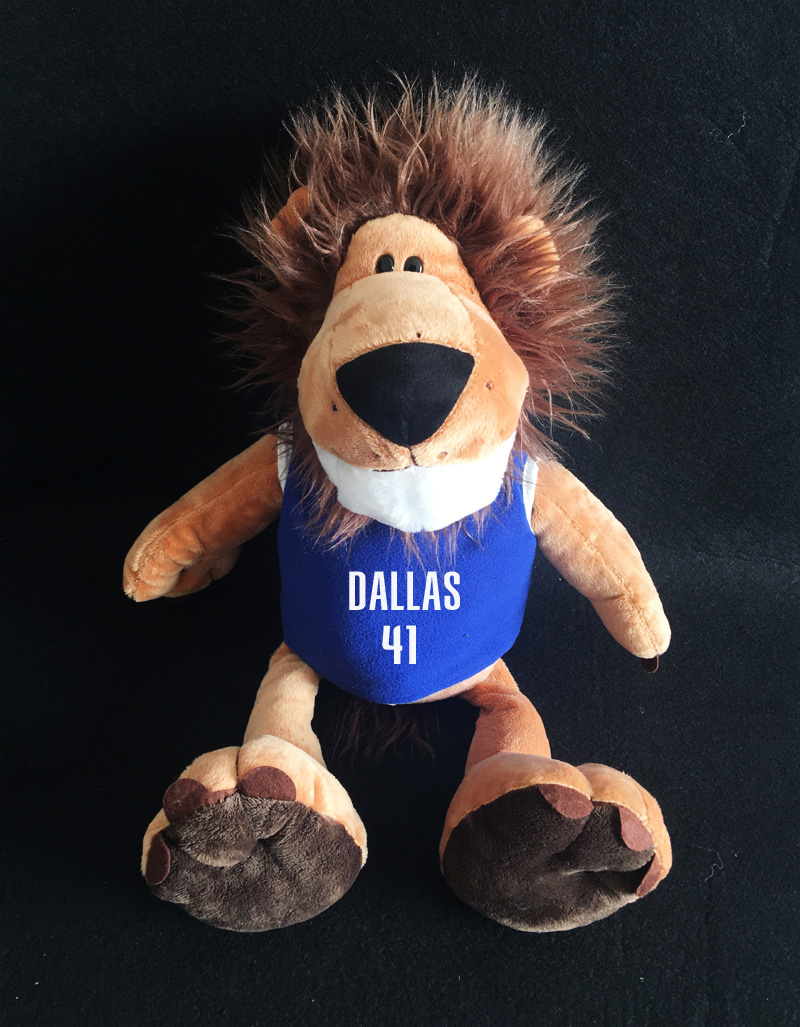 nba吉祥物狮子毛绒玩具科比詹姆斯库里哈登湖人勇士队字母哥公仔哈登