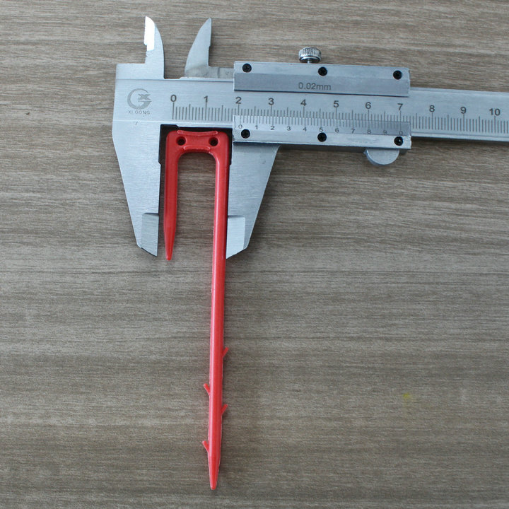 5斤西瓜甜瓜草莓压蔓器卡子塑料红叉子压苗藤蔓植物固定压蔓神器 1斤