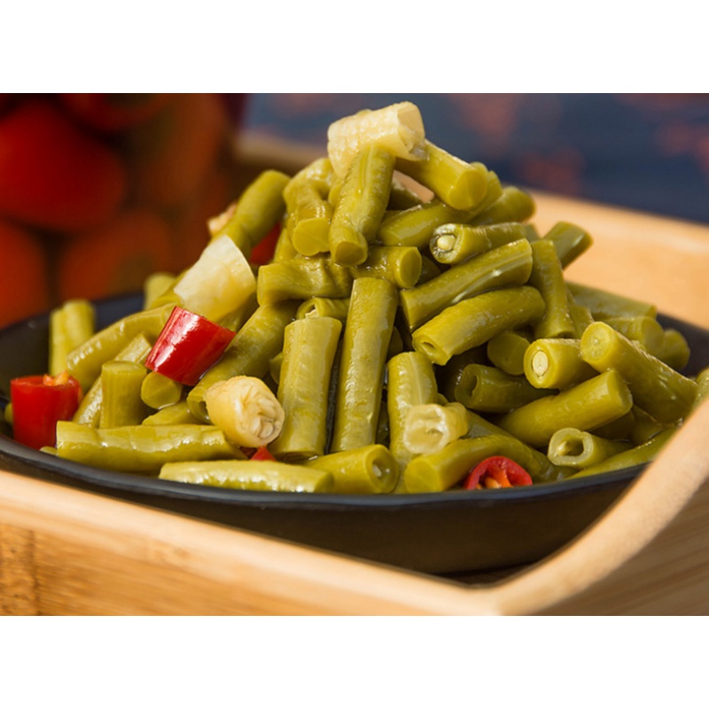 四川眉山泡菜即食酸辣嫩豇豆角450g农家自制拌面咸菜下饭菜 【原味】